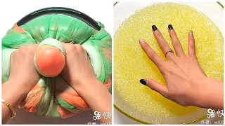 Relaxing and Satisfying Slime Videos #663 //Fast Version // Slime ASMR //