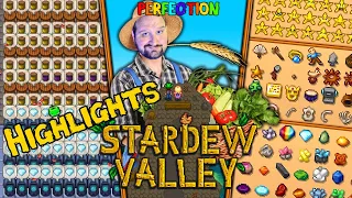 PERFECTION in 20 Minutes (Stardew Valley [Highlights] Zoras Domain | 100%)