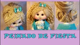 peinado de fiesta para muñecas,  manualilolis video-274