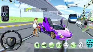 3D Driving Class - Lamborghini Blocked The Road - Android Games