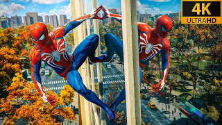 SPIDER MAN LOOKS ABSOLUTELY STUNNING on PC Ray Tracing | Realistic ULTRA Graphics Gameplay 4K 60FPS