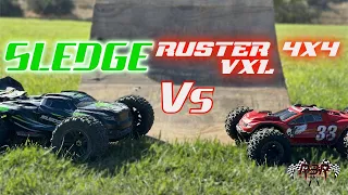 Traxxas SLEDGE Vs Rustler 4X4 VXL