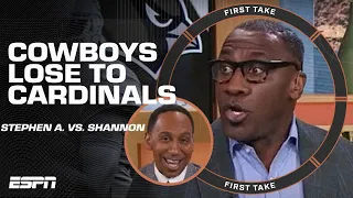 Stephen A. Smith & Shannon Sharpe react to the Dallas Cowboys' 1st loss of the season 👀 | First Take
