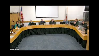 Board of Education Meeting - April 27, 2022