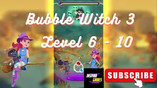 Bubble Witch 3 Saga | Level 6 - 10 | Android Games #InspiraGames @InspiraGames