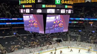 Boston Bruins Warm-ups vs. New Jersey