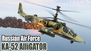 Russian KA-52 Alligator helicopter Crashed | Engine Flameout Crash Landing GTA5