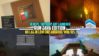 ☑️ MINECRAFT JAVA [ 1.20 ] IN ANDROID ! TOP 10 MODS TURN MCPE INTO JAVA EDITION 1GB 2GB 3GB NO LAG !