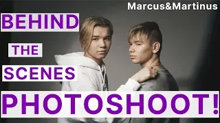 Marcus&Martinus – Behind the scenes on photoshoot!