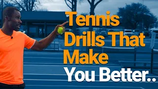 3 Tough Tennis Hitting Drills that will make you better...