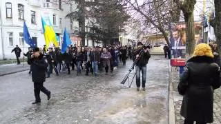 Евромайдан в  Крыму. Новости Украина. 8 февраля 2014. Евромайдан