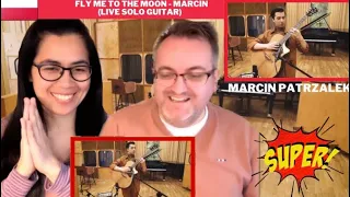 🇩🇰NielsensTV REACTS TO Fly Me To The Moon - 🇵🇱Marcin (Live Solo Guitar)🥰