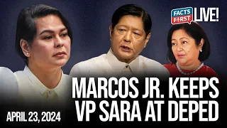 BBM di sisibakin si VP Sara Duterte sa DepEd