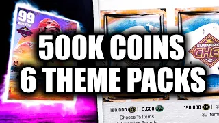 500K Pack Opening + 6 Theme Team Packs | NHL 23 Pack Opening