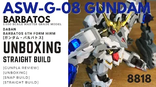 Daban Model 8818​ MG Scale 1/100 Barbatos & 6th Form Ver.HIRM Unboxing  Straight build