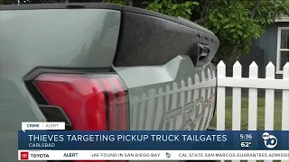 Thieves targeting pickup truck tailgates across SD County