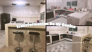 Transformación De Mi Cocina🍎Semana A Semana🗓️|+Limpieza Extrema✅💫/Nancy Sanx