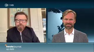 heute journal update - Interview  mit Björn Ulvaeus (ᗅᗺᗷᗅ) vom 26 04 2021