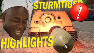 War Thunder STURMTIGER Gameplay Compilation Best Moments Tanks 2023