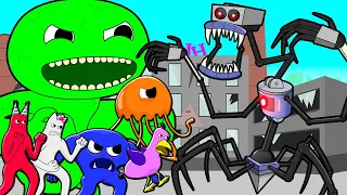 JUMBO JOSH VS PROTOTYPE 1006! GARTEN OF BANBAN VS POPPY PLAYTIME! Cartoon Animation