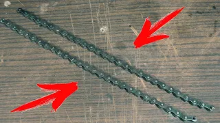 What can be made from a bicycle chain