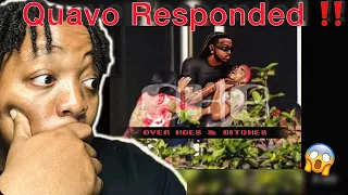 Quavo Spazzed 😨 , Quavo - { Over Ho** and Bi***** } { Chris Diss } REACTION‼️