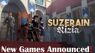New Games Announced! | Scourge of War Remaster | Suzerain: Rizia