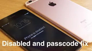 How to remove/reset any disabled or Password locked iPhones 6S & 6 Plus/5s/5c/5/4s/iPad or iPod