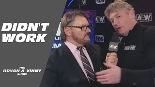 AEW tried to explain the William Regal storyline. It did not work: Bryan & Vinny Show