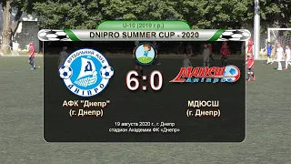 АФК "Днепр" (2010) — МДЮСШ (2010) 19-08-2020