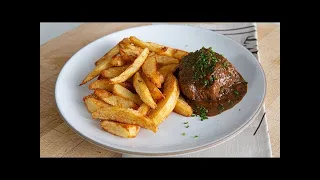 Steak Diane and Pommes Frites French Fries with Chef Ludo Lefebvre