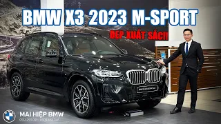 BMW X3 30i M-Sport 2023 LCI Hoàn toàn mới: Ông Vua phân khúc SUV Cỡ trung. Giảm 50% LPTB từ 1/7/2023