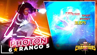 PHOTON 6⭐R5 - ESTA BUENISIMA!🤪  | marvel batalla mcoc