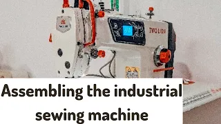 Assembling an Industrial Sewing machine/ Two lion direct drive / servo motor