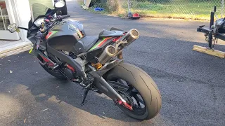 RSV4 Custom Dual Undertail Exhaust