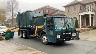 City of Little Rock 17F363 | Mack LR Heil Rapid Rail Garbage Truck on Heavy Trash