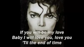 Michael Jackson - Butterflies with Lyrics