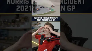 Norris & Perez Incident Live Reaction - 2021 Austrian Grand Prix