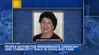 Highland Park pays tribute to victims 1 year after shooting