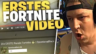 Reaktion auf mein Erstes Fortnite Video | SpontanaBlack