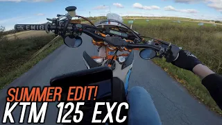 KTM EXC 125 Kesältä pätkää! | Summer Edit!