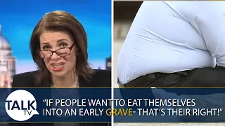 "It's Absolutely CATASTROPHIC!" - Julia Hartley-Brewer's Clash Over Obesity Crisis