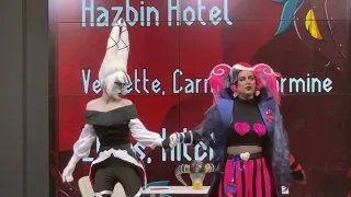 HasBeen Fest 2 28 апреля 2024 Hazbin Hotel Eli'ss (Э́лис) Velvette hitch (Хитч) Carmilla Carmine