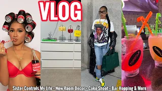 VLOG | Sister Controls My Life + New Room Decor + Coke Shoot + Bar Hopping + Mini Haul & More