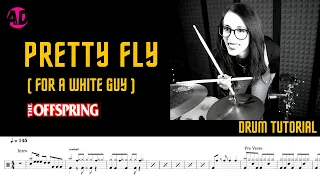 PRETTY FLY  (FOR A WHITE GUY) - THE OFFSPRING - Drum Cover (Drum Score)