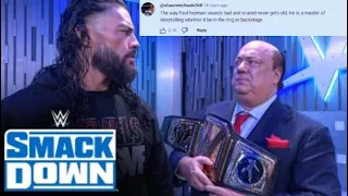 Top 8 vs. Paul Heyman informs Roman Reigns of Fatal 4-Way decision: SmackDown New Year's Revolution