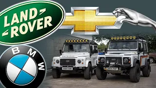 Mount ANY ENGINE into a Land Rover Defender - Here's How... || Mahker Weekly EP088