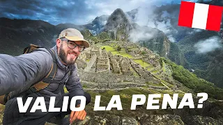 REGRESÉ 2300 KM PARA VISITAR ESTE LUGAR😱👀 | MACHU PICCHU Y AGUAS CALIENTES🇵🇪