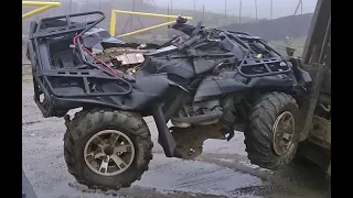 CRASH ATV CAN AM OUTLANDER 1000CC MAX XTP/ACCIDENT ATV