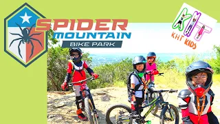 Spider Mountain Bike Park (Kids ride downhill MTB)